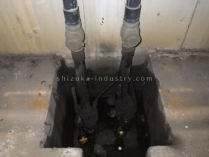 排水ポンプ交換　シズカ産業